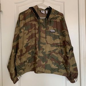 Adidas Camouflage Windbreaker Jacket - womens/unisex